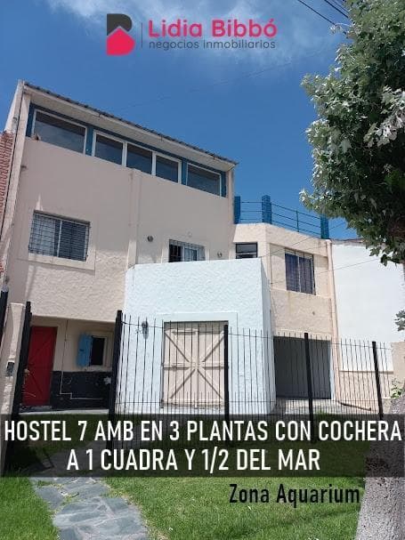 HOSTEL 7 AMB zona AQUIARIUM con COCHERA - VISTA al MAR - Imagen 1